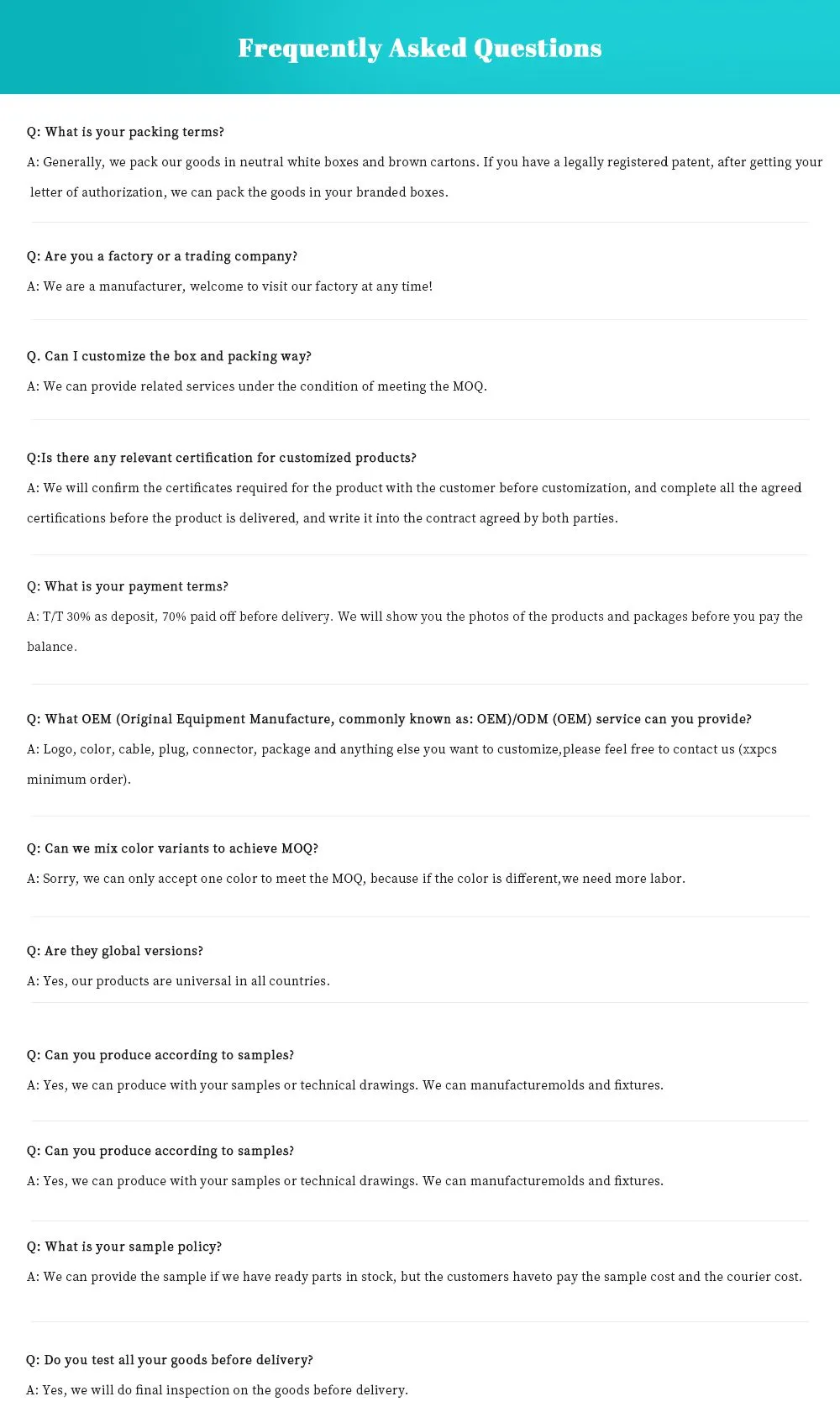 AC 7kw fast Charger faq001 AC 7kw fast Charger faq001