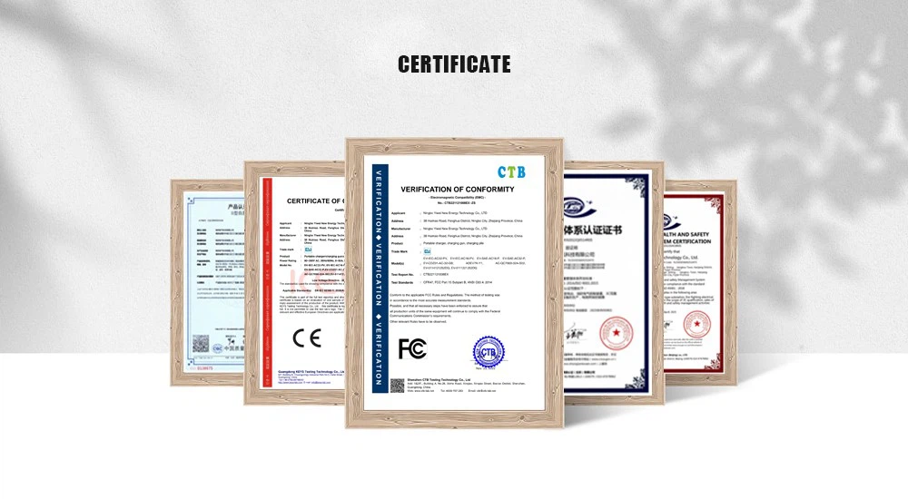 22KW AC EV Charger certification 22KW AC EV Charger certification