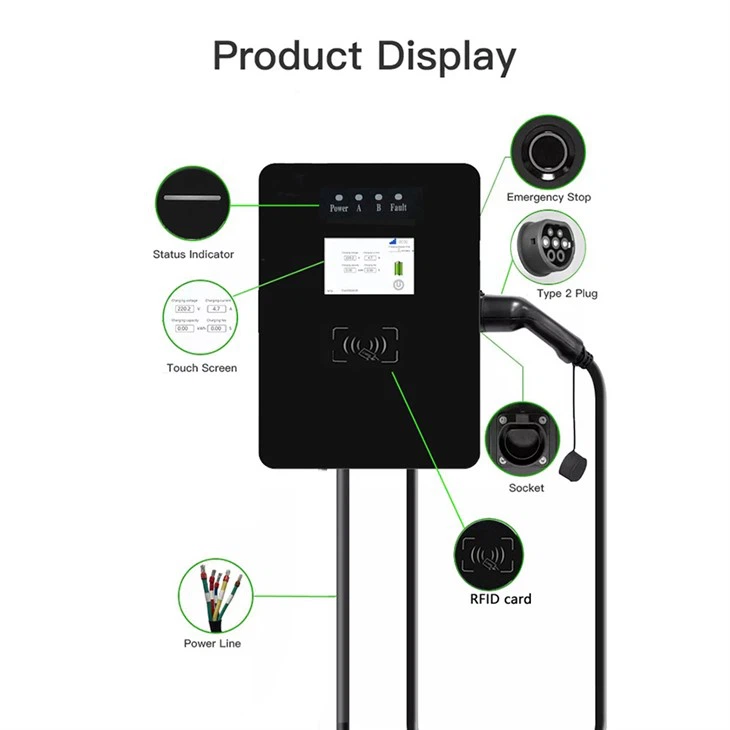 22kW Column Type AC Charging Station